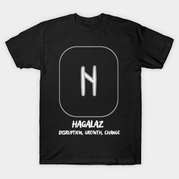 The Nordic rune Hagalaz T-Shirt by Skandynavia Cora